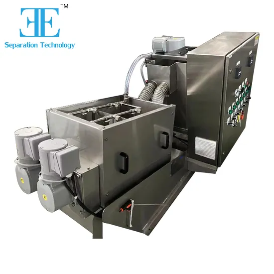 Sludge Dehydrator Screw Press Dewatering Dl-302 for Industrial Wastewater Treatment Plant